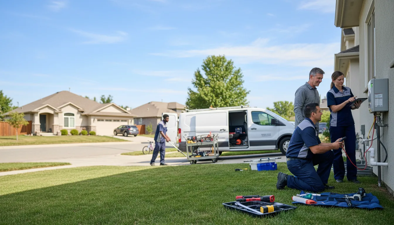 Tankless water heater service in Luckey, OH